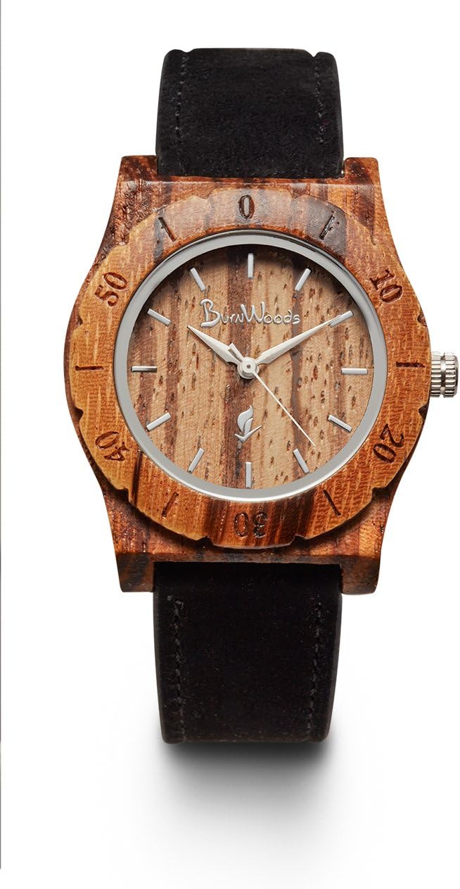 Venus Zebra wooden watch