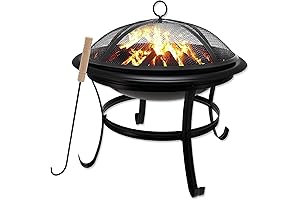 Gas One Outdoor 22 Inch Tall Fire Pit