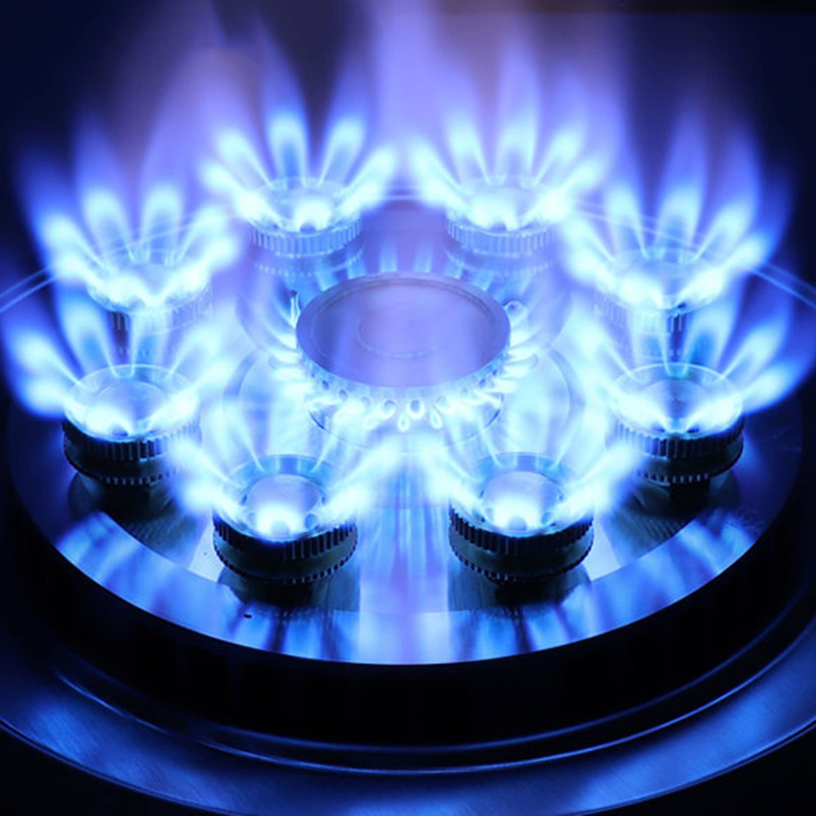 Piano Cottura a Gas a Doppio Bruciatore da Incasso, 2 Fuochi in Acciaio Inossidabile, Piano di Lavoro per Cucina di Casa, Appartamenti All'aperto, Facile da Pulire