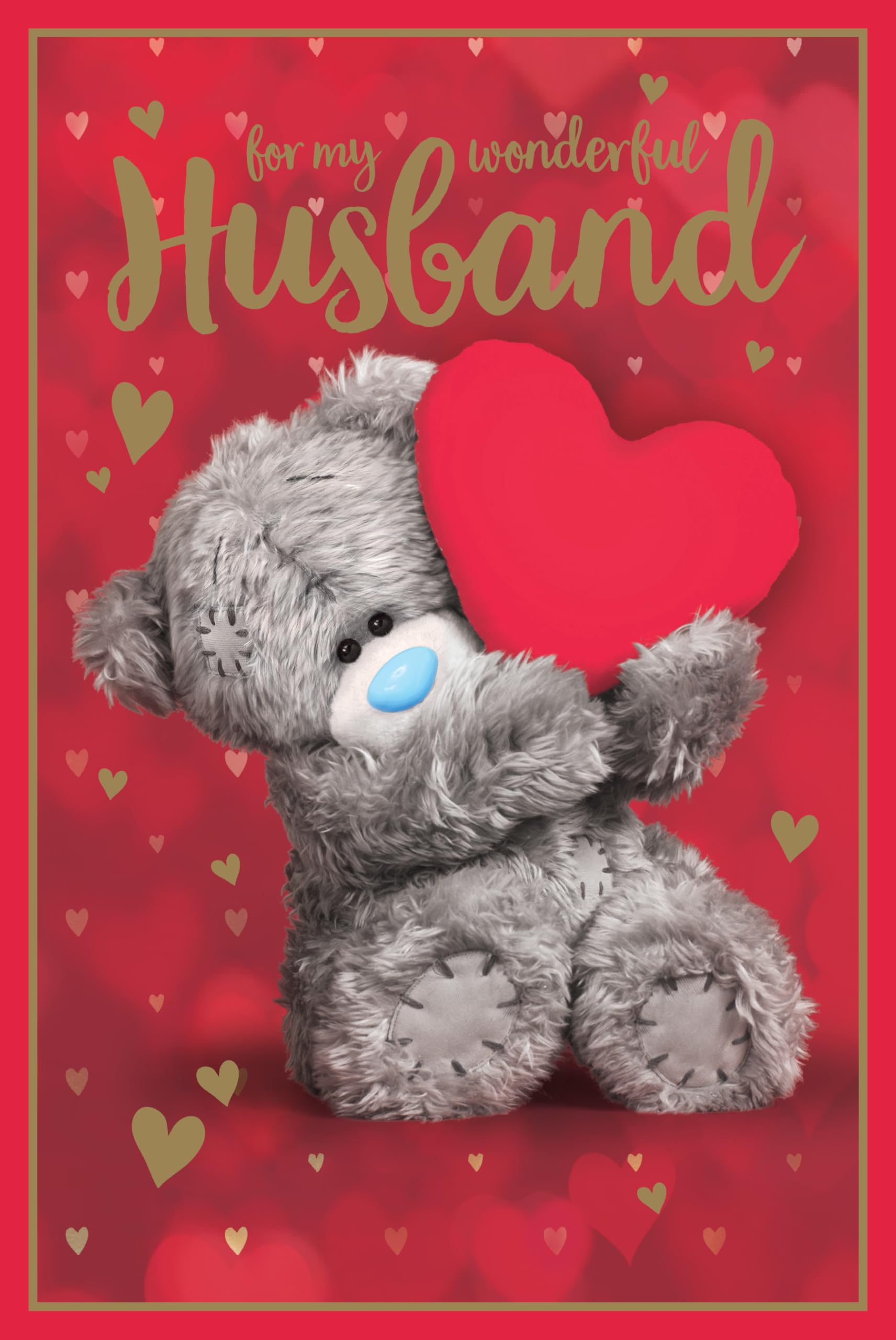 Me To You Novelty 50th Birthday Card, Tatty Teddy, 15 x 22cm, Model 2111681