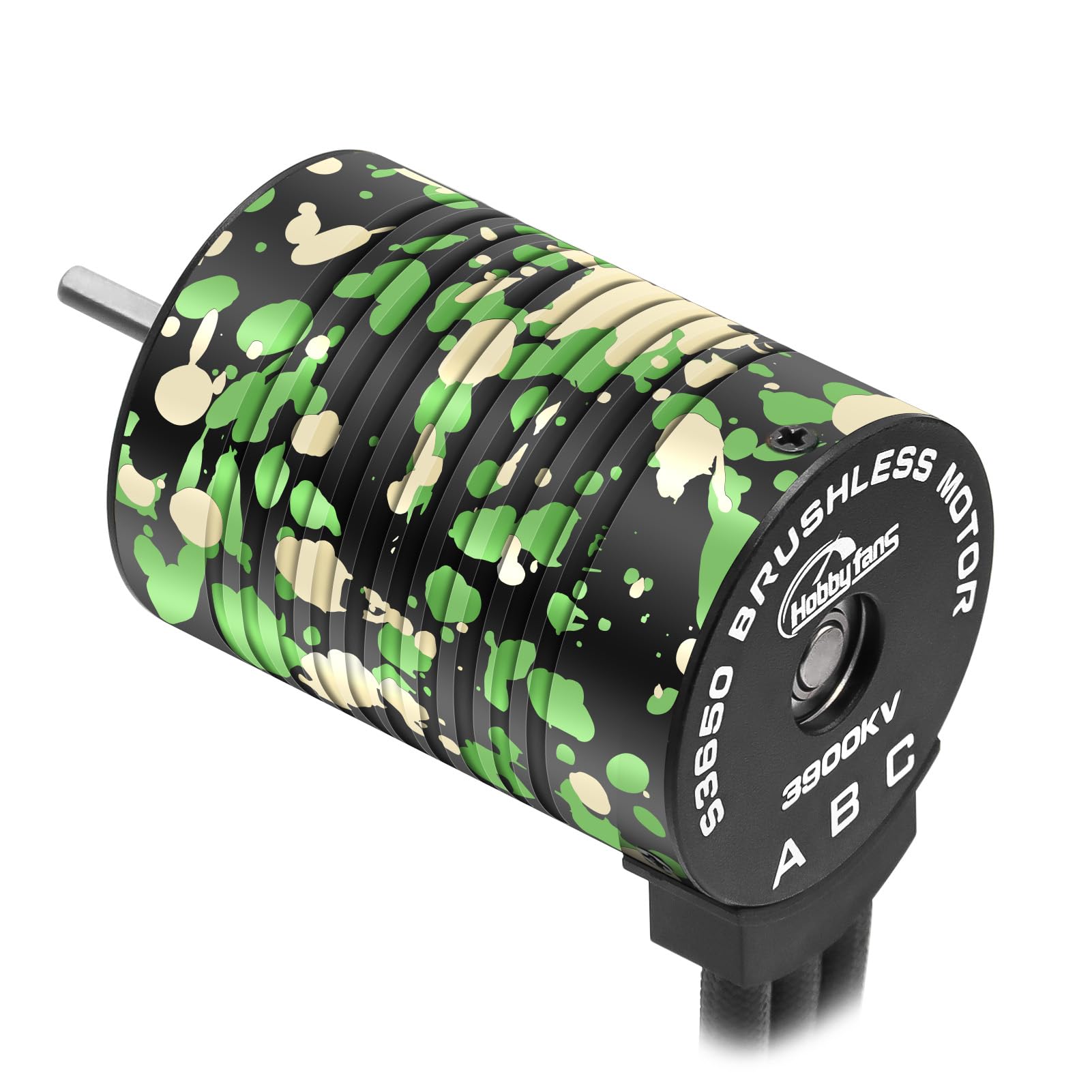Motor sin escobillas impermeable 3650 3900KV 3.175 mm para coche de carreras RC 1/10 camión todoterreno