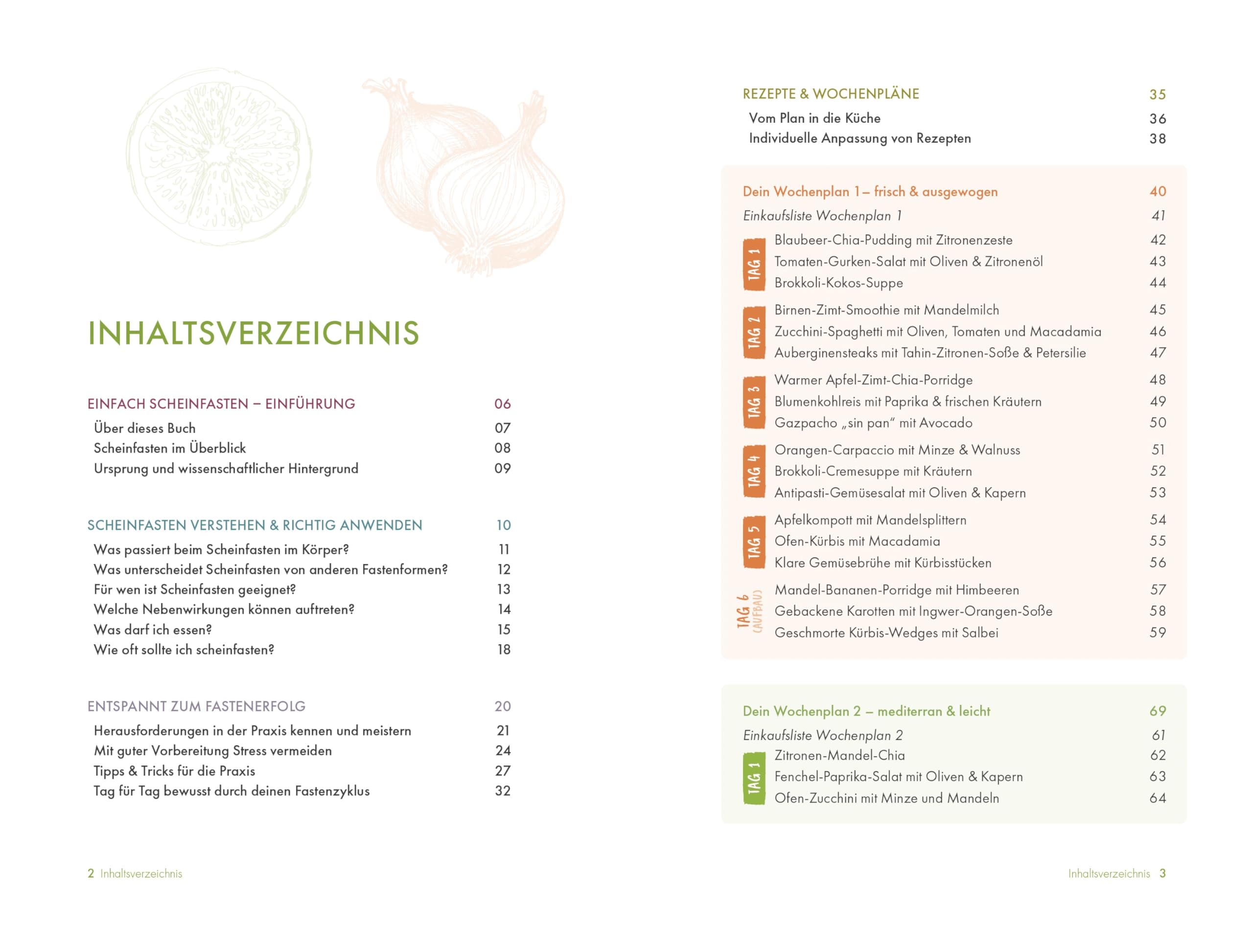 Einfach Scheinfasten – Schnelle Rezepte, große Wirkung: Bring dich zurück in Balance und spüre neue Leichtigkeit | Mit klaren Wochenplänen & Nährwertangaben einfach und ohne Hunger fasten