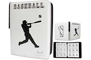 Premium Baseball Card Binder 9 Pocket for 900 Cards