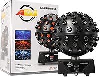 Vista 7 de American DJ adj Starburst Multi Color Shooting Beam Efecto de iluminación+altavoz gratis