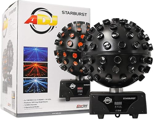 Miniatura 7 de American DJ adj Starburst Multi Color Shooting Beam Efecto de iluminación+altavoz gratis