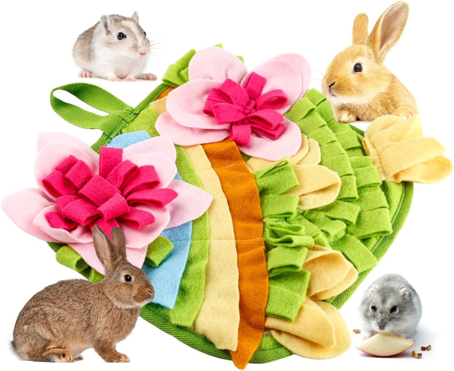 Rabbit Foraging Mat, 11.8'' X Interactive Feeding Game