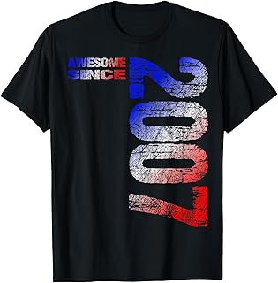 Awesome since 2007 19th Birthday T-Shirt