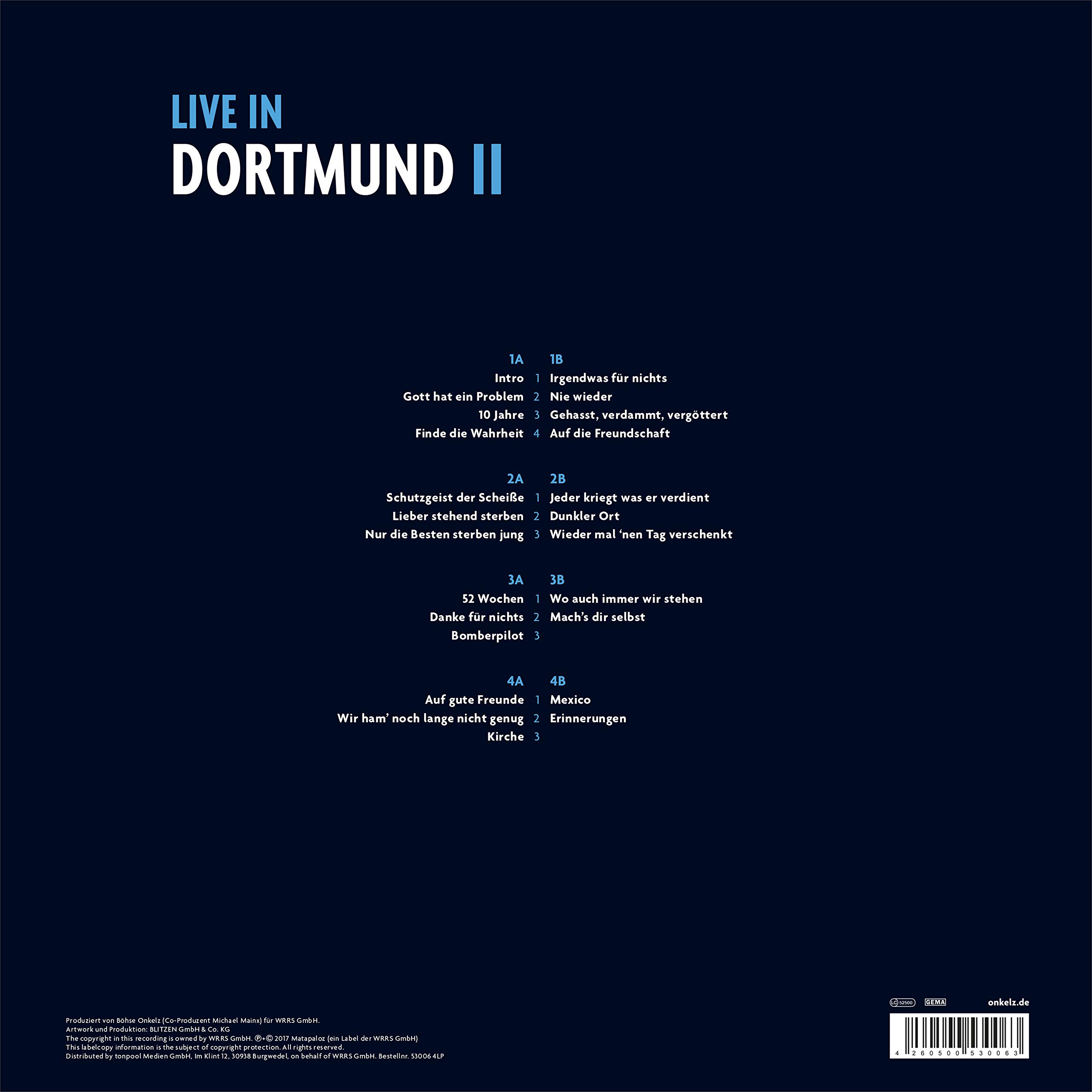 Live in Dortmund II-Kevin Edition Limitiert