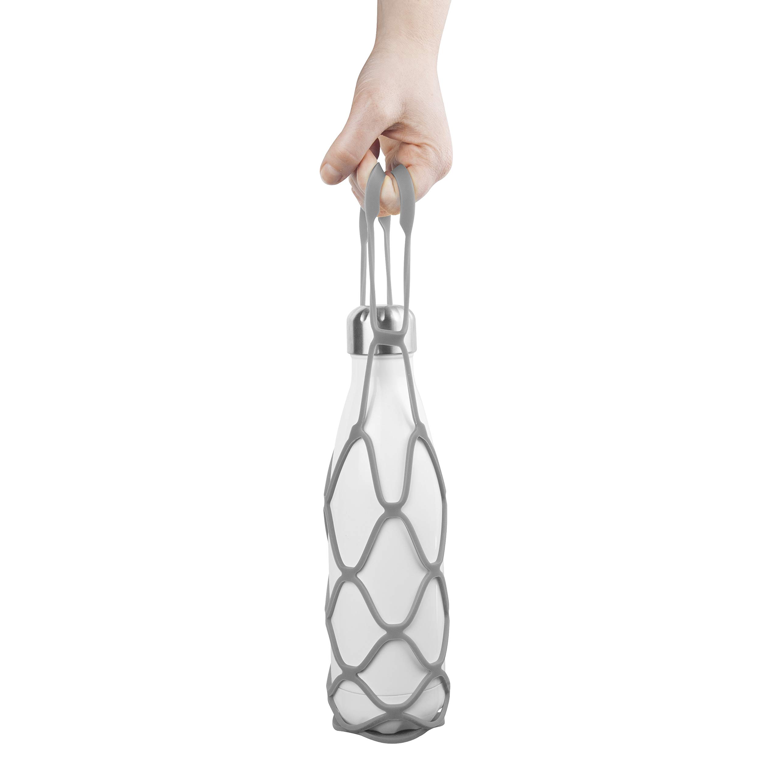 Final Touch Everyday Up&Away pieghevole in silicone borsa - grigio