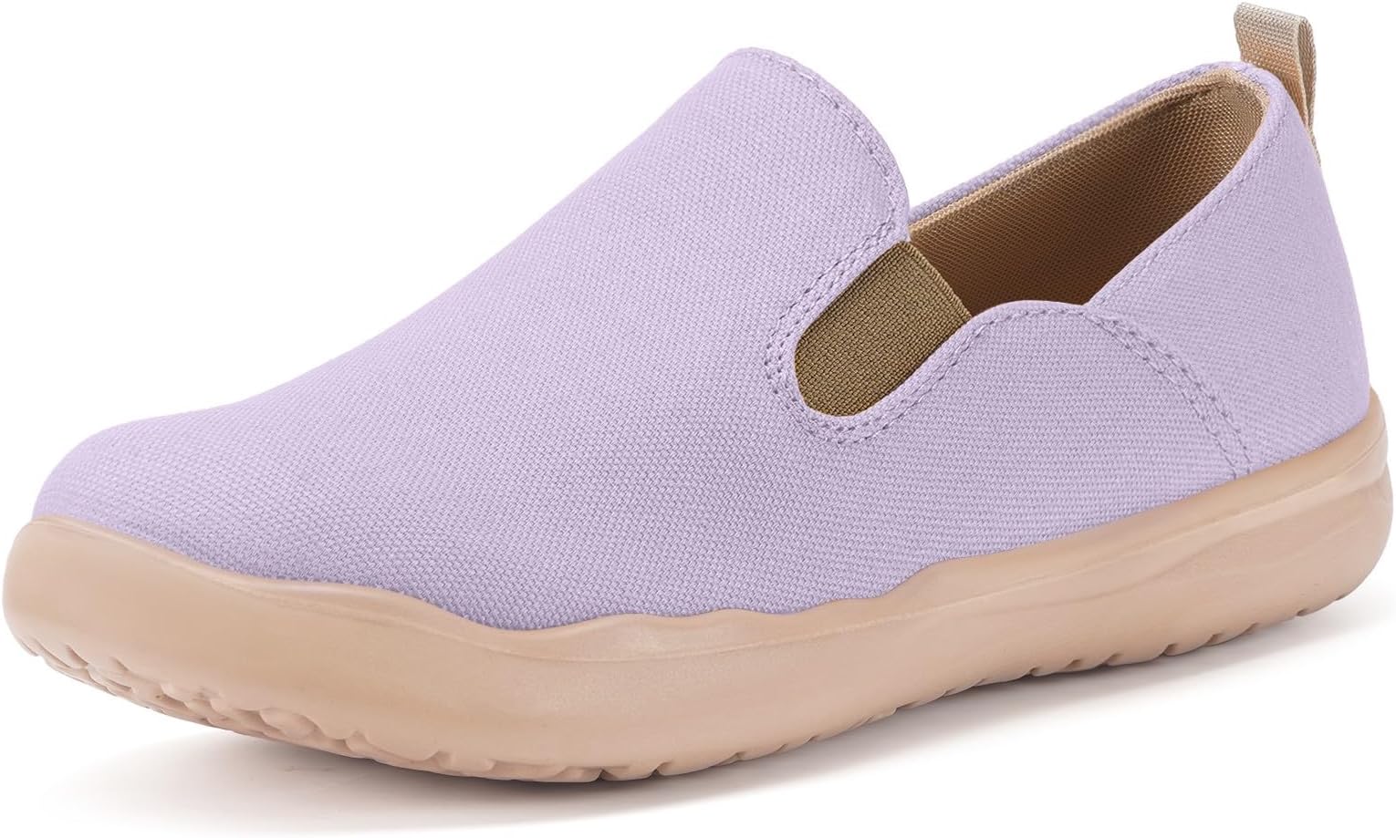 Women's Slip On Loafers Canvas Travel Shoes Wide Width Comfortable Flats Casual Lightweight Walking Sneakers Work Shoes