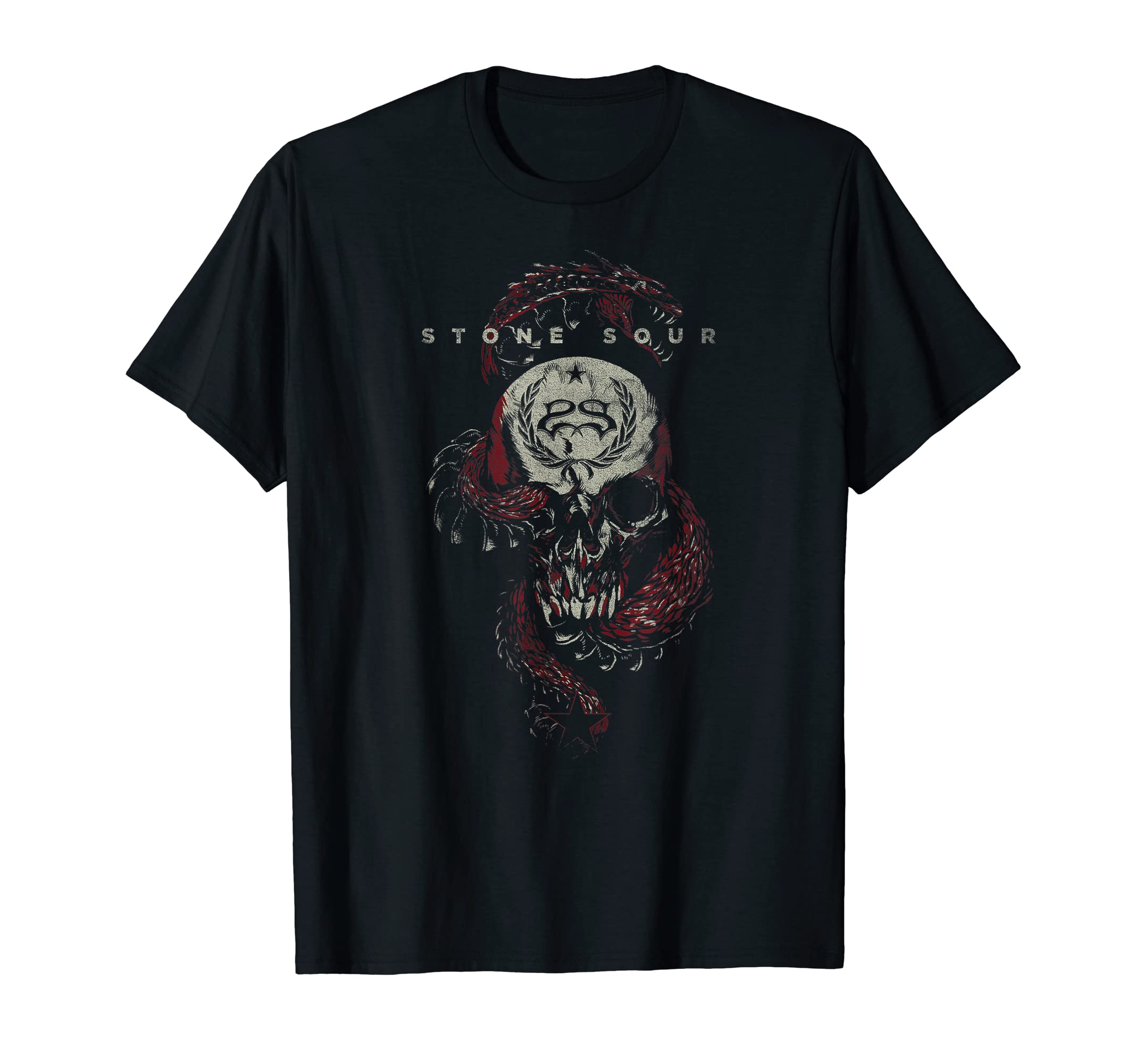 Stone Sour OfficialStone Sour - Snake Skull T-ShirtOEKO-TEX STANDARD 100