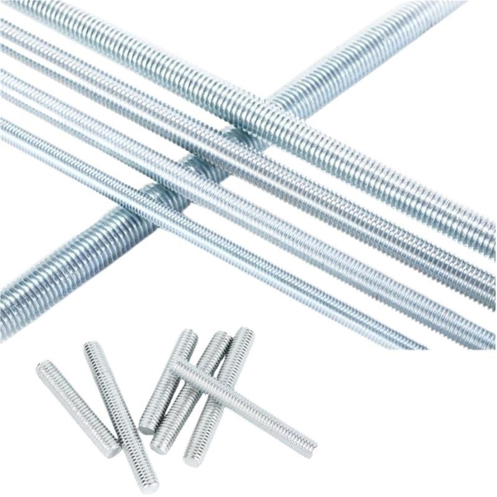 Bullone Con Asta Completamente Filettata Zincato