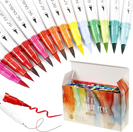 Amazon Co Jp Extsud 水彩毛筆 100色 豪華セット両端ペン先 人気な水彩ペンセット 筆ペン ブラシペン 2種類のペン先 太字 細字 油性コミック用 塗り絵 描画 落書き 学習用 カラーペンセット 美術専用 手塗りブラシ 100色 文房具 オフィス用品 Amazon Co Jp Extsud 水彩毛筆 100色 豪華セット両端ペン先 人気な水彩ペンセット 筆ペン ブラシペン 2種類のペン先 太字 細字 油性コミック用 塗り絵 描画 落書き 学習用 カラーペンセット 美術専用 手塗りブラシ 100色 文房具 オフィス用品