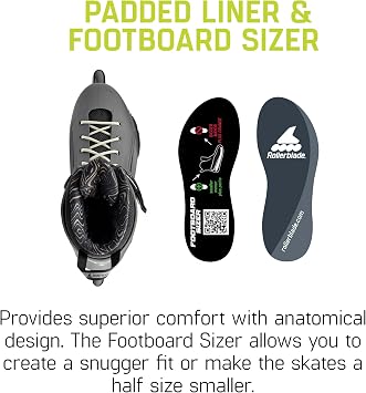 Rollerblade Lightning 90 メンズ アーバン インラインスケート 無煙炭 トープ