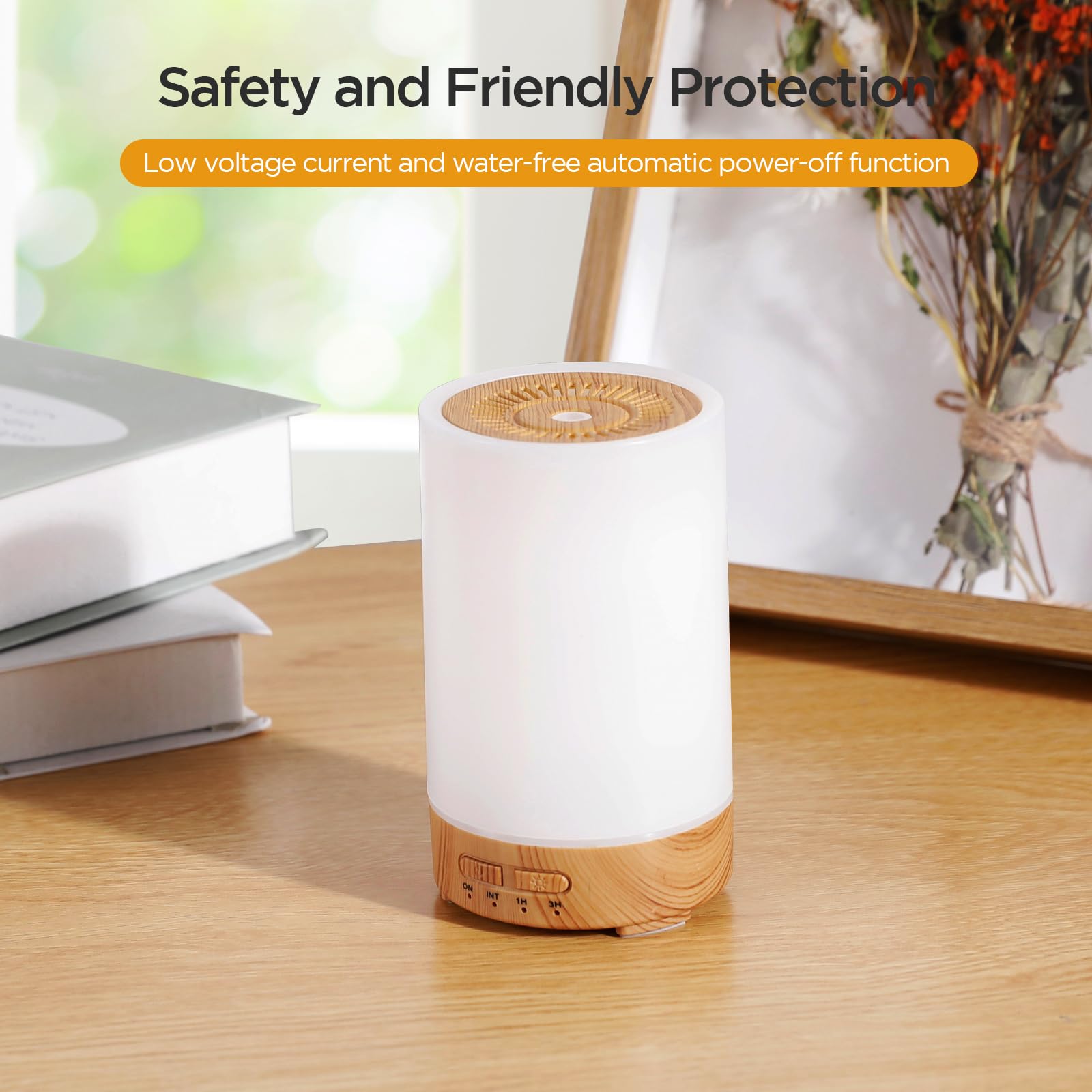Romon Diffuser voor etherische oliën, aromatherapie, 150 ml