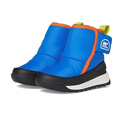 SOREL Kids Whitney II Plus Bootie WP (Big Kid) Kids Shoes Harbor Blue/Jet