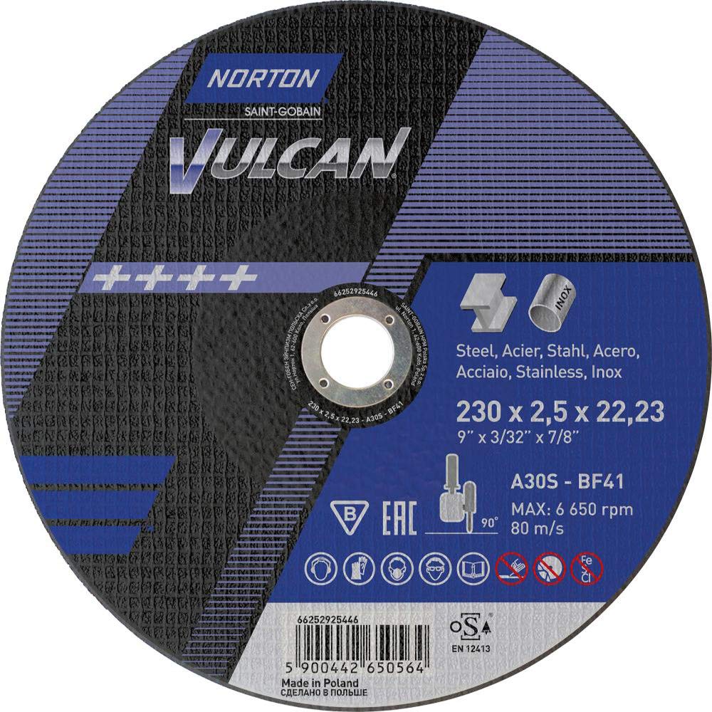 Lot De 20 Disques à Meuler 230x2 Mm Pour INOX V2A Et Acier - Marque Olbrich