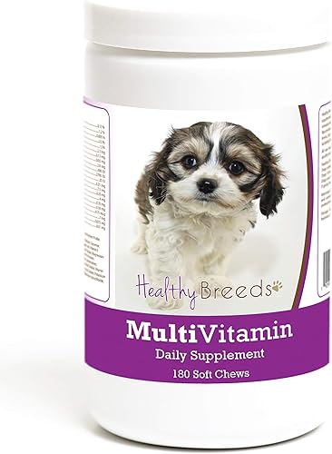 Miniatura 10 de Healthy Breeds Bulldog Multivitamínico Masticable Suave para Perros 180 Recuento