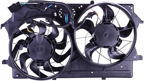 Miniatura 21 de TYG - Conjunto de ventilador de refrigeración para Chevrolet Captiva Sport 3.0L 2012, Saturn Vue Convertible 2008-2010 3.6L/3.5L/2.4L 2 pines