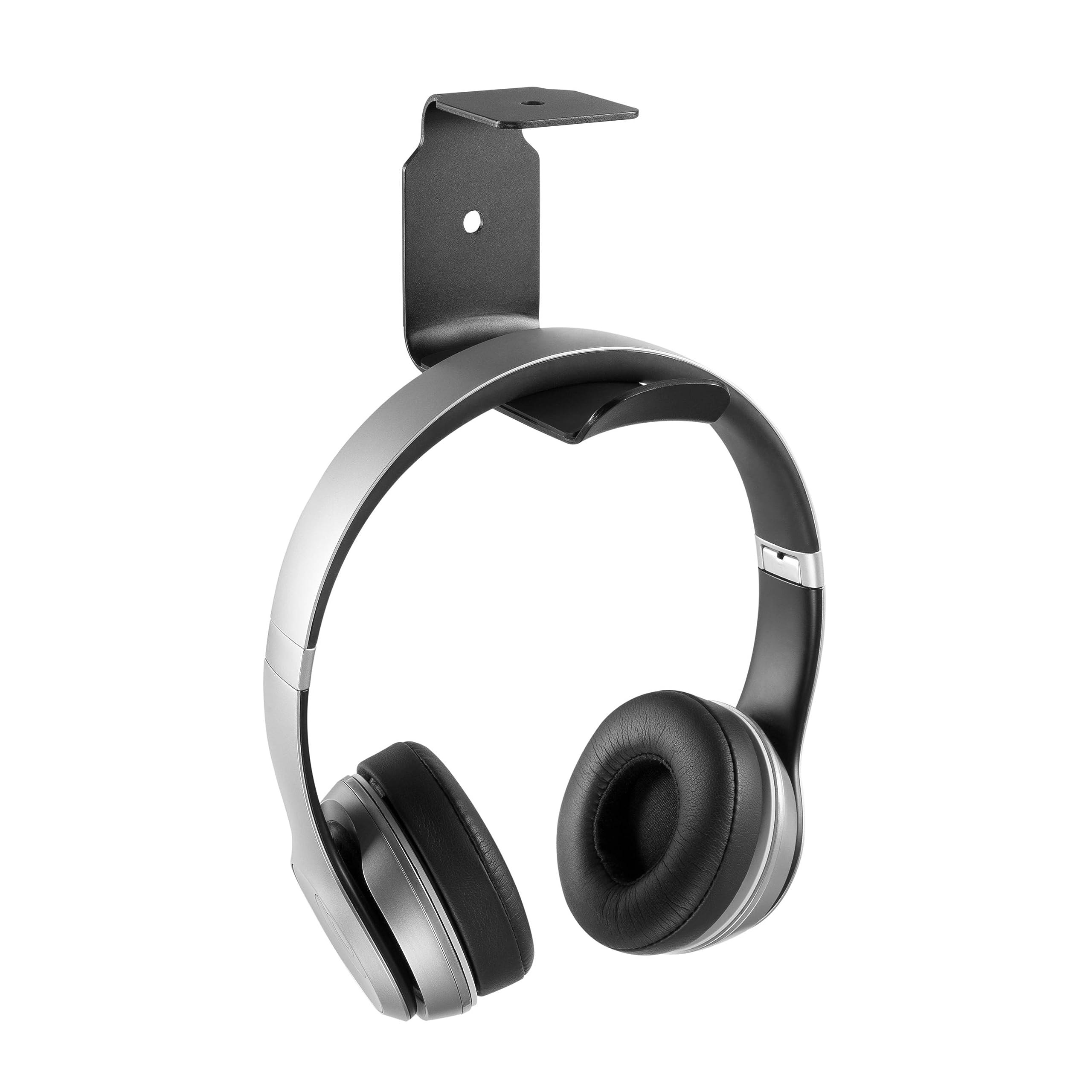RICOO Kopfhörer Halter Headset Halterung Tisch KH012 Kopfhörerhalter Headphone Holder Headsethalter Kopfhörerhalterung Wandhalterung Aufhängung Untertisch Haken für Schreibtisch & Wand selbstklebend