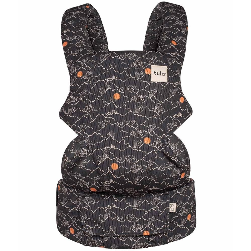 Tula Explore Mesh Babytrage 3,2–20,4 kg - Mojave | Atmungsaktiv und ergonomisch für Baby und Kleinkind, 3 Tragepositionen: vorne, außen und Rücken