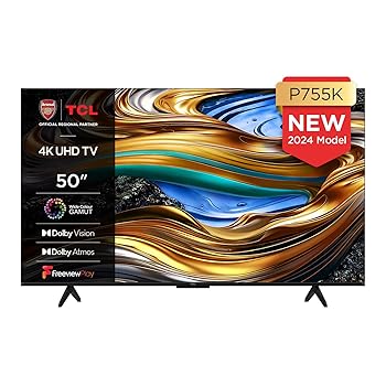 TCL TCL 50P755K 50-inch Ultra HD Wide Color Gamut 4K HDR TV Smart TV