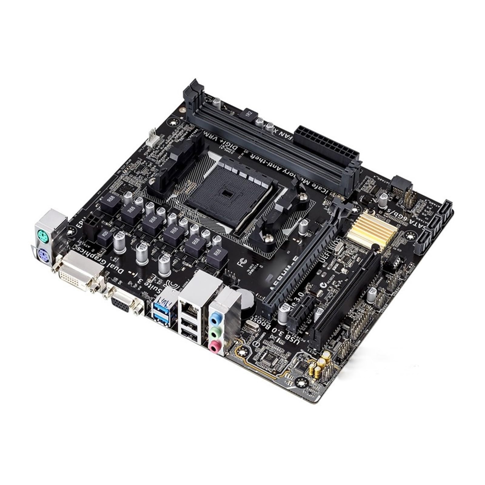 Motherboard Fit For ASUS A68HM-F FM2 + DDR3 placa base A68H Chipset USB3.0 HDMI VGA DVI Socket + para A4/A6/A8/A10 Athlon CPU PC