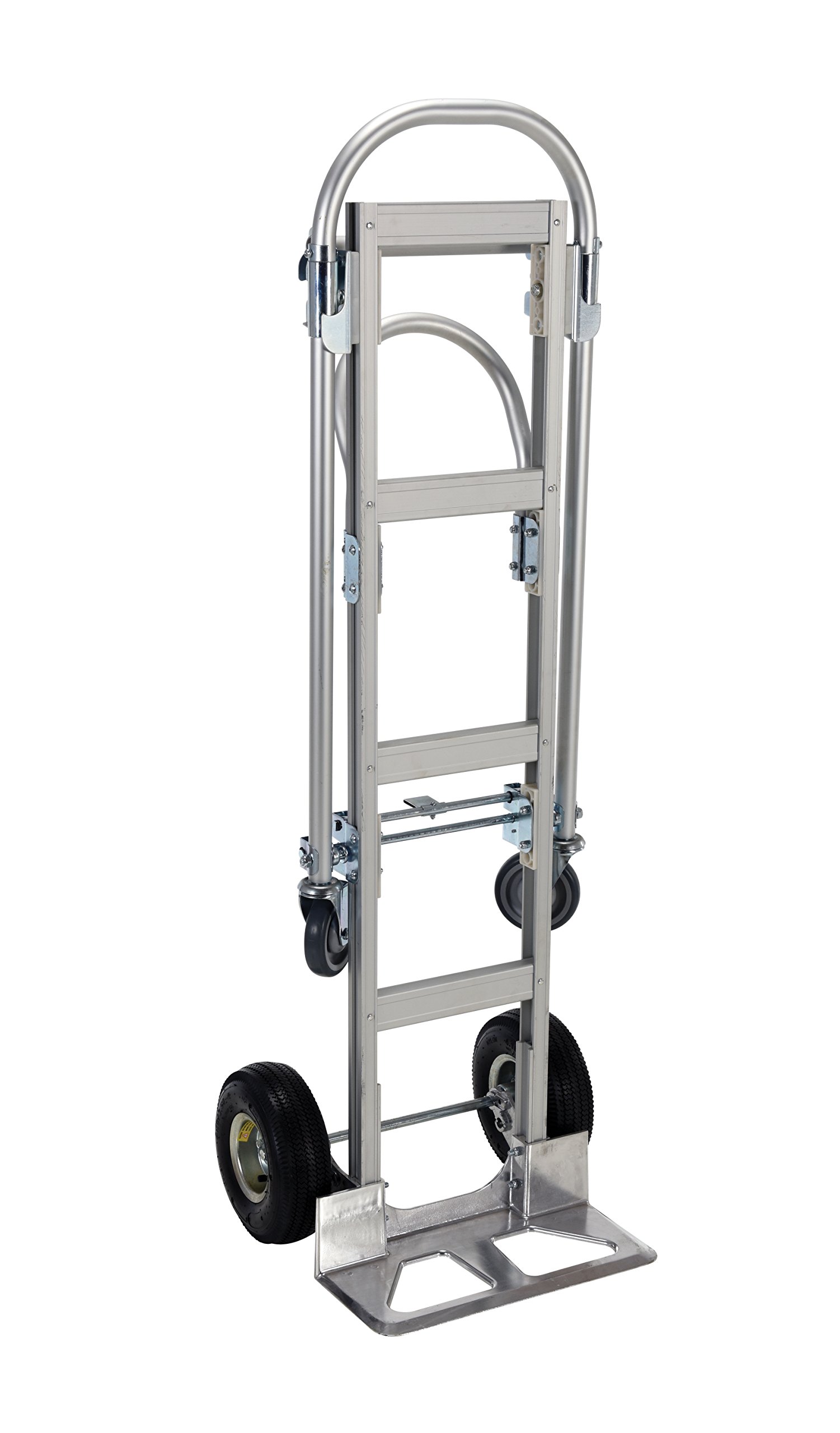Little Giant T-360-8S Shovel Nose Hand Truck with Continuous Handle, 800 lb Capacity, Green