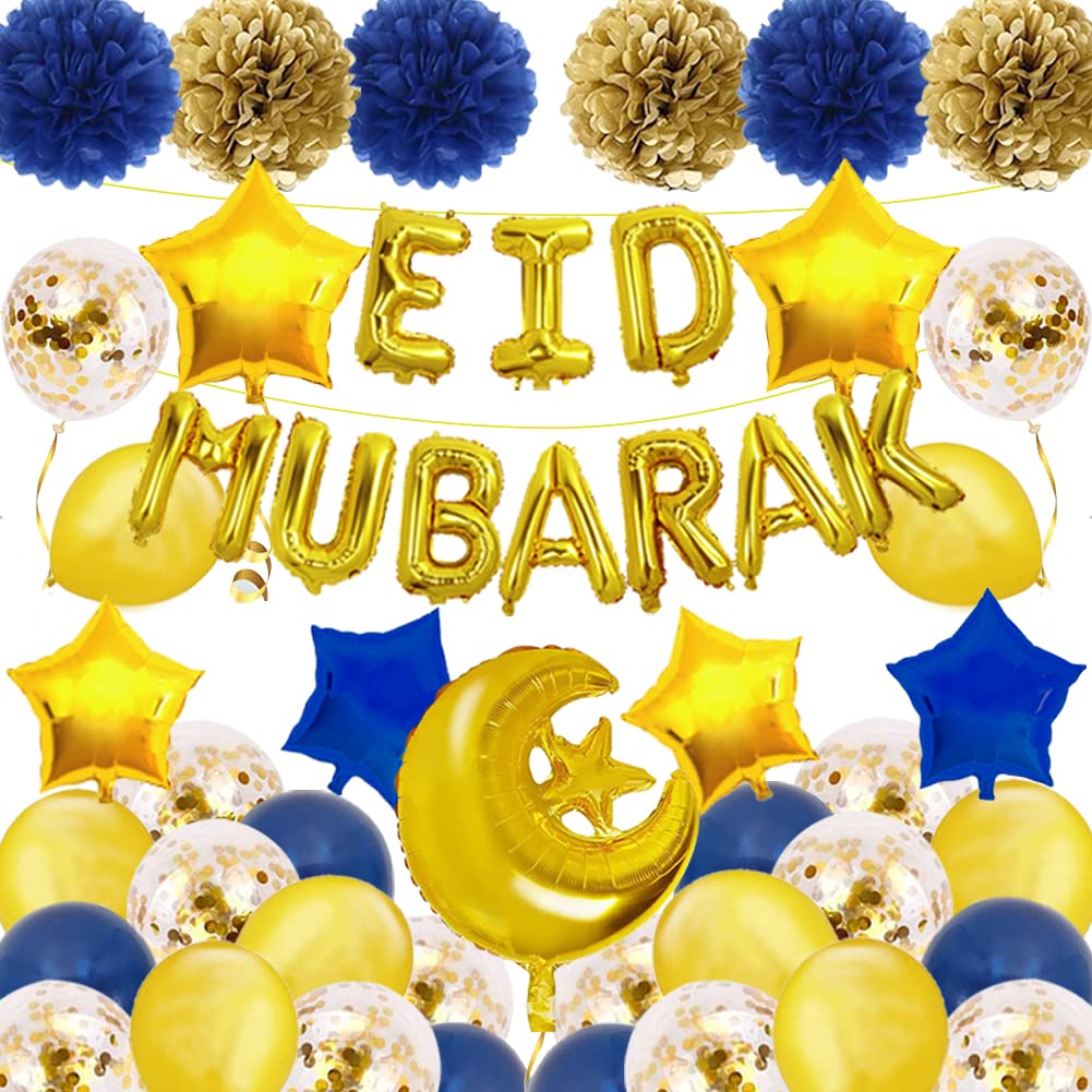 Buy Bang Eid Mubarak Decorations for Home Eid Mubarak Banner Hanging