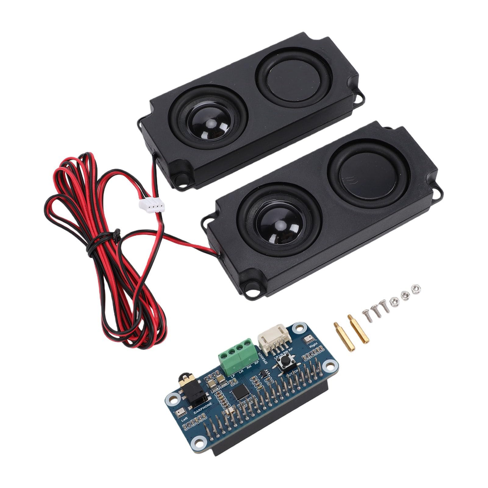 Bewinner Scheda di Espansione Scheda Audio per RasPi 5 4B, Decoder Stereo WM8960