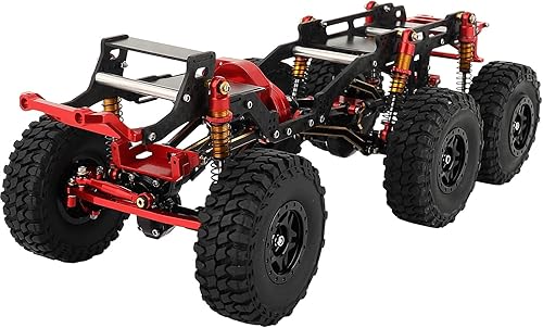 Marco de coche de fibra de carbono LCG Chasis con ejes metálicos Llantas de rueda 124 Chasis de gravedad de centro bajo Kit de reacondicionamiento