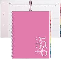 Vista 28 de Rileys - Agenda académica 2025-2026, agenda diaria, semanal y mensual, julio de 2025 a junio de 2026, páginas de notas para estudiantes