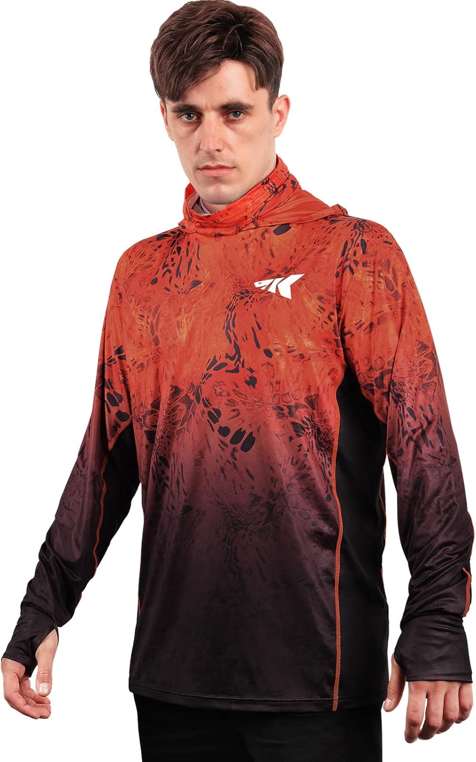 KastKing Men's Hoodie Shirt UPF 50 Long Sleeve Fishing Shirt UV Protection Shirt - Image 2