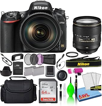 Amazon.com : Nikon D750 24.3MP DSLR Digital Camera with 24-120mm