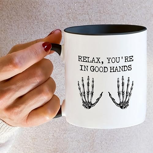 Vista 123 de Retreez Taza divertida – Trust Me I'm Almost a Doctor - Tazas de café de cerámica de 11 onzas – Divertido, sarcasmo, sarcástico, motivacional