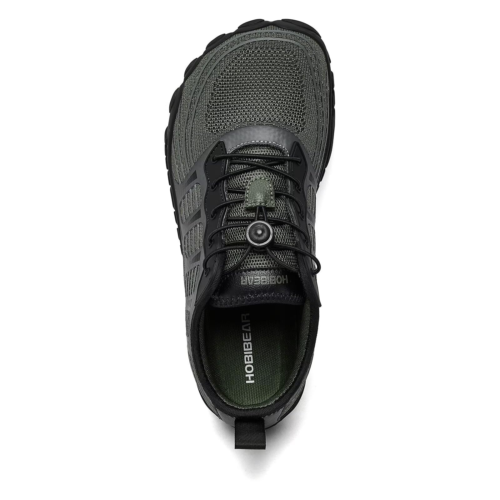 HOBIBEAR Baskets larges unisexes pour homme et femme - Chaussures de randonnée minimalistes légères et respirantes