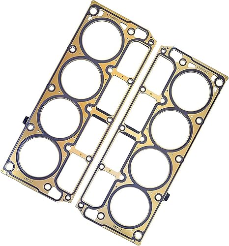 CAJOLI Junta de culata de múltiples capas 2 piezas 12589226 para motores LS1/LS6 V8 4.8L 5.3L 5.7 litros, para 2002-2015