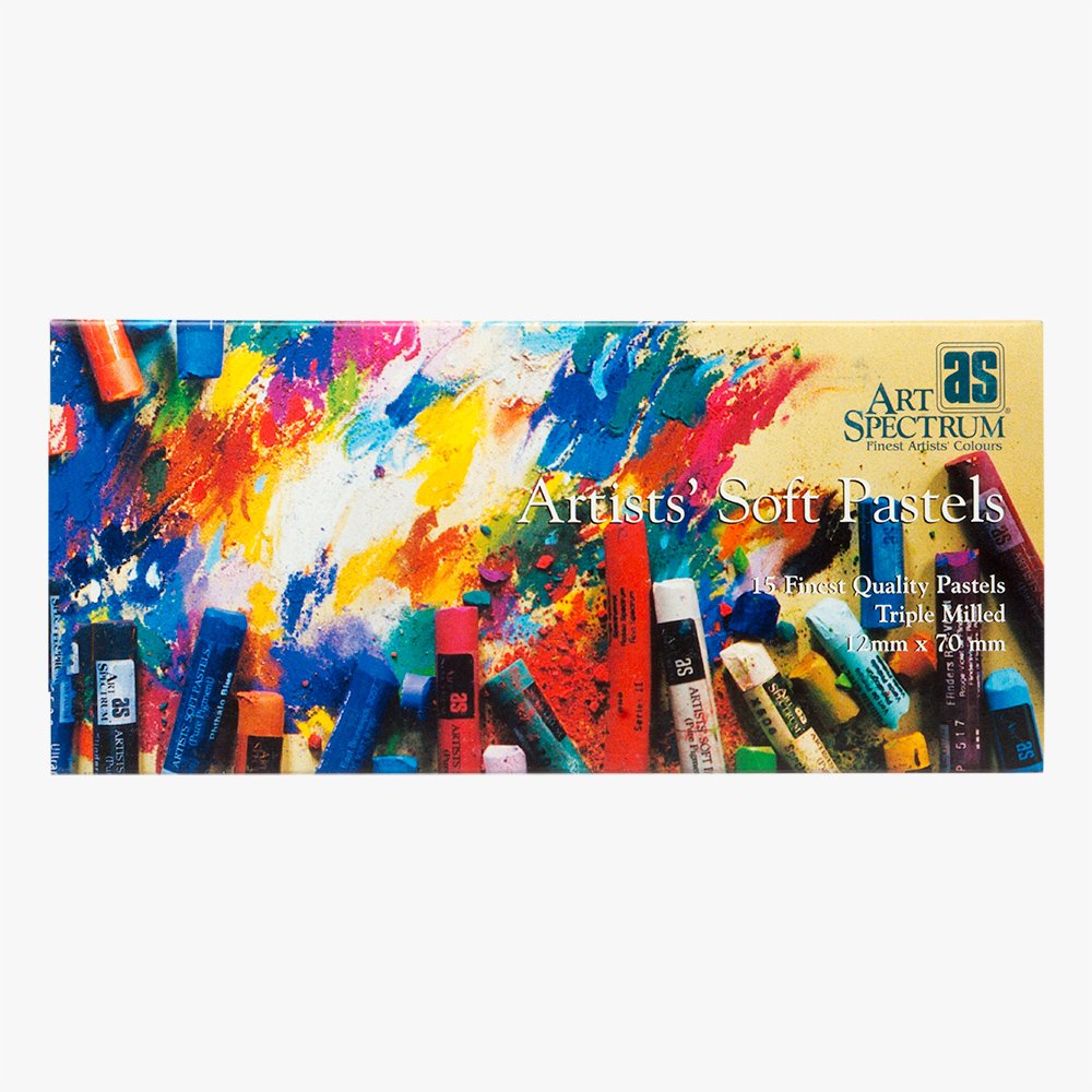 Coffret 154 Pastels Souples Art Spectrum - Étui 3 Plateaux - Neuf