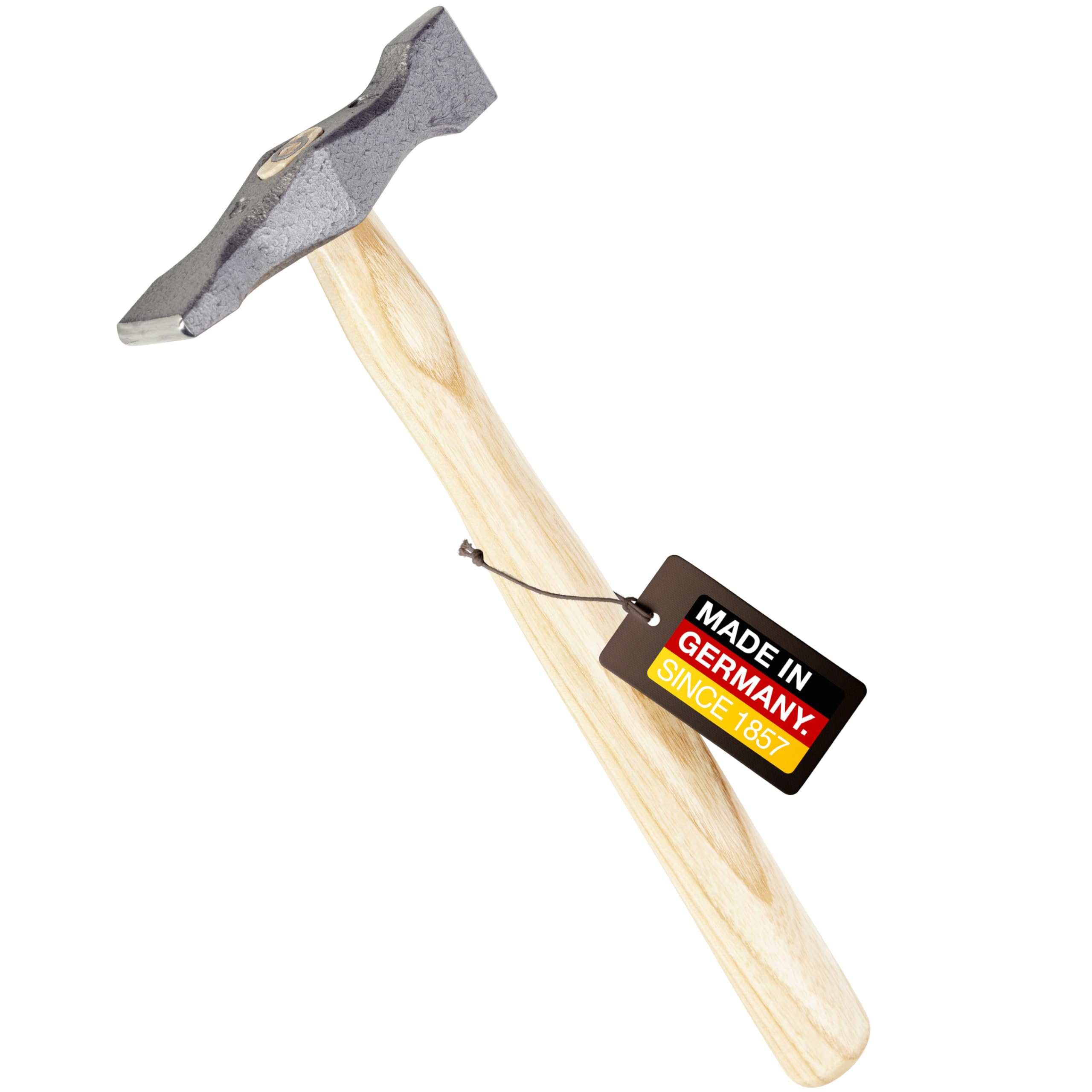 PICARD Kreuzschweifhammer 175 1/2 ES 250g | Profi-Qualität | Gehärteter Spezialstahl | Eschenstiel | Fein Poliert | Für Dachdecker und Dachklempner | Robust und Präzise | Made in Germany seit 1857