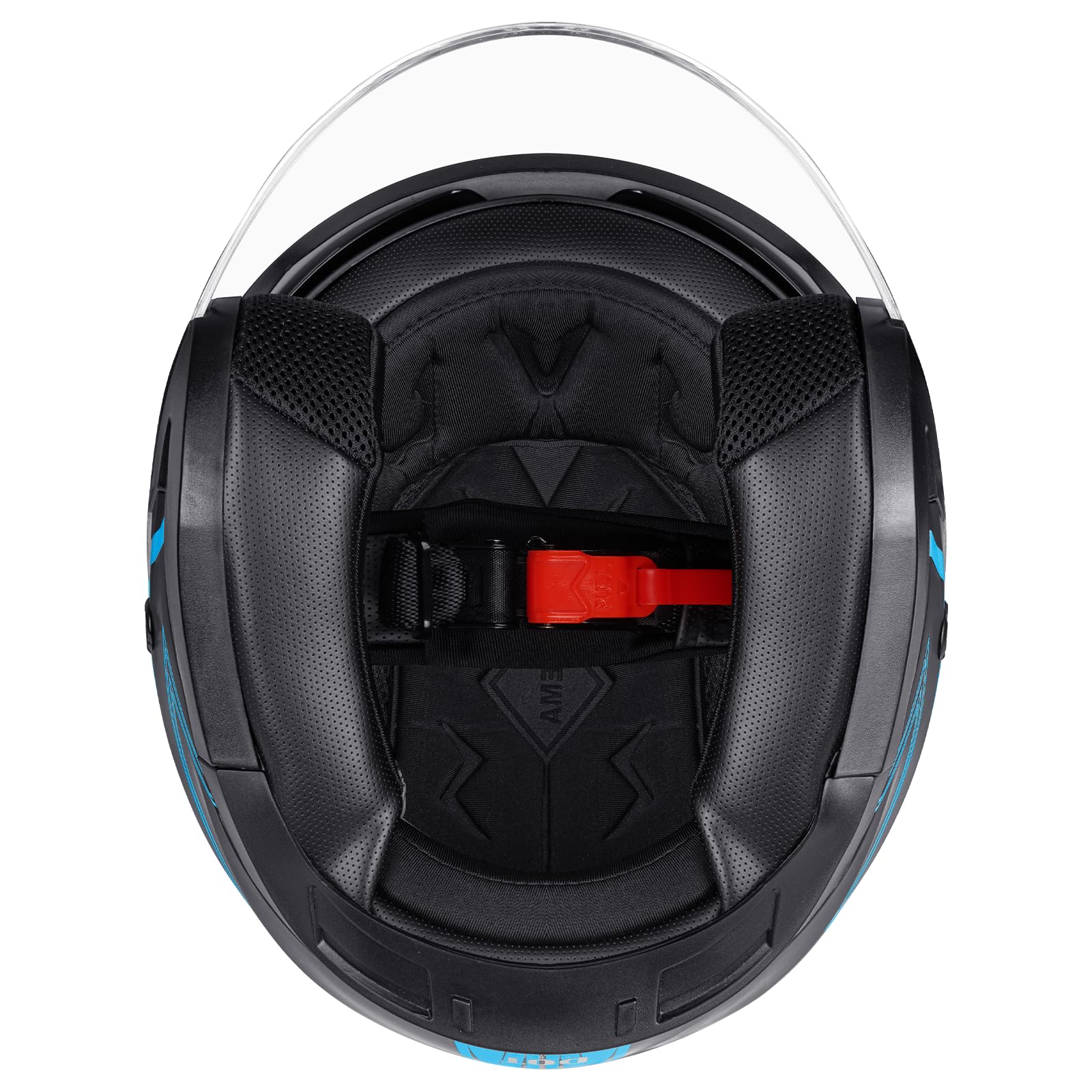YEMA Casco Moto Jet ECE Homologado YM-627 Casco Moto Abierto Custom Scooter para Mujer Hombre Adultos con Doble Visera