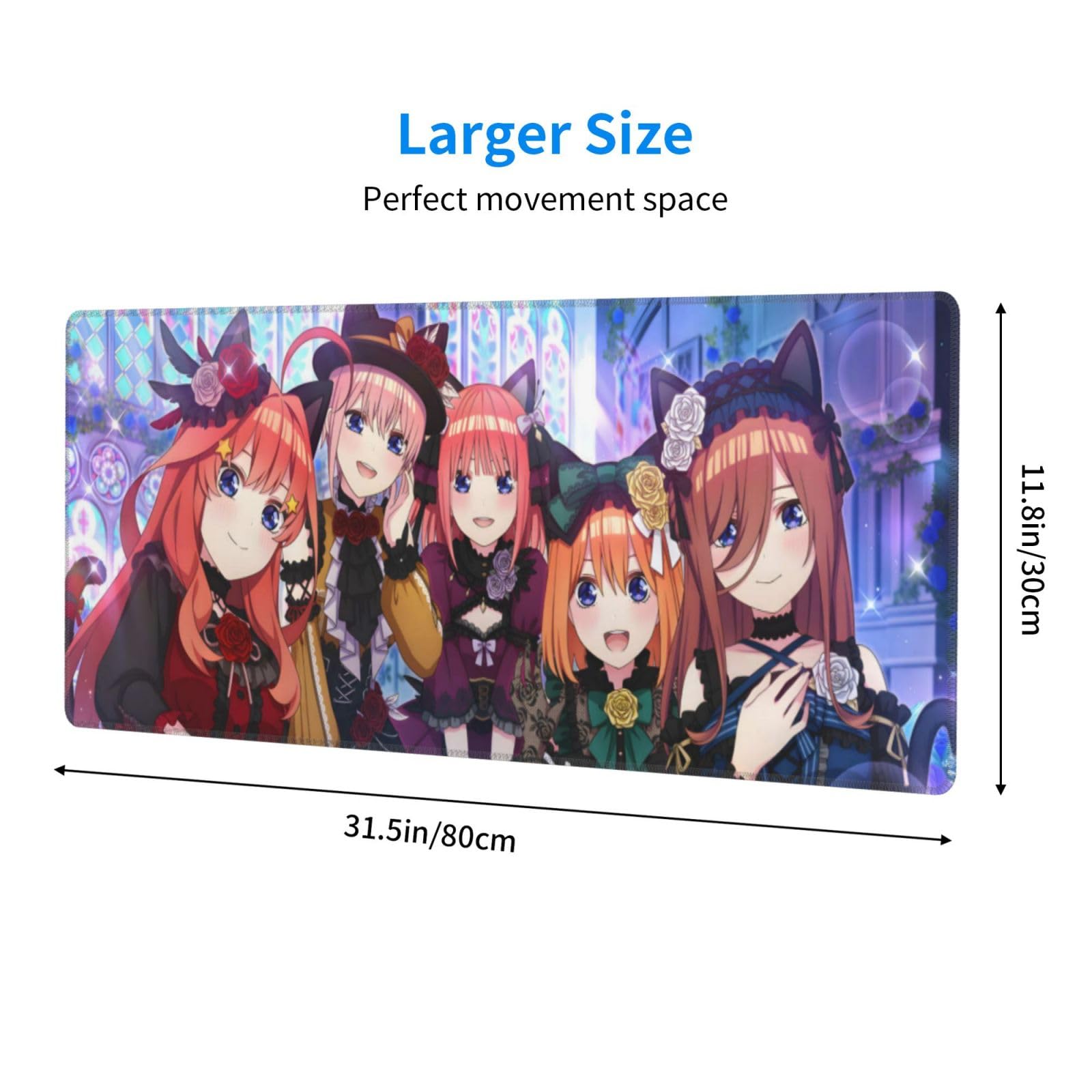 五等分の花嫁 マウスパッド プレイマット ラバーマット Amazon.co.jp: マウスパッド 五等分の花嫁 超大型 ゲーミングマウス