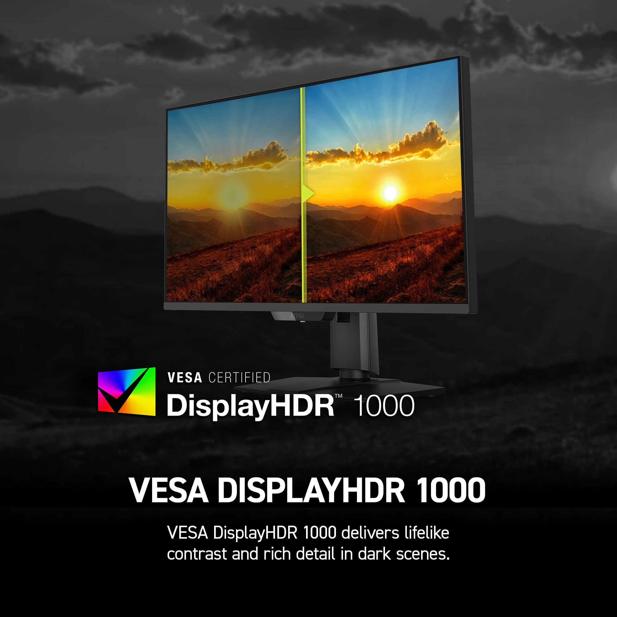 MSI Monitor de jogos MAG 274UPDF E16M 68.6 cm 3840 x 2160 (UHD