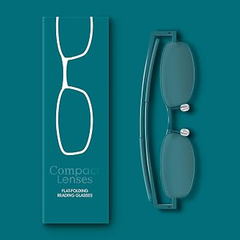 Compact Lenses Flat Folding-Reading Glasses-Surf +2.5