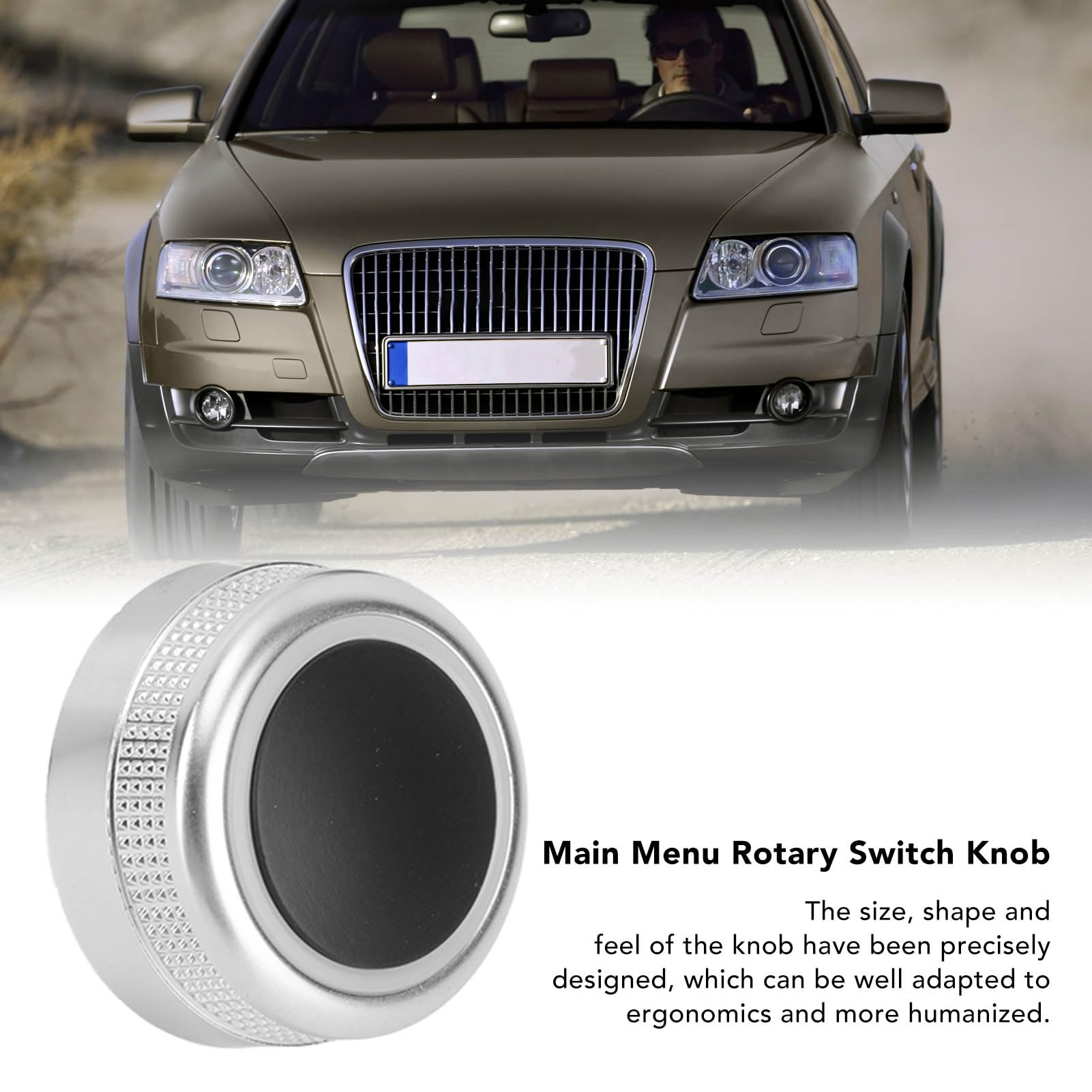 Bouton multimédia - Bouton rotatif multimédia MMI pour Audi A6 Allroad