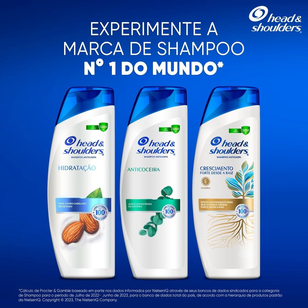 Shampoo Anticaspa Head & Shoulders Hidratação 400ml