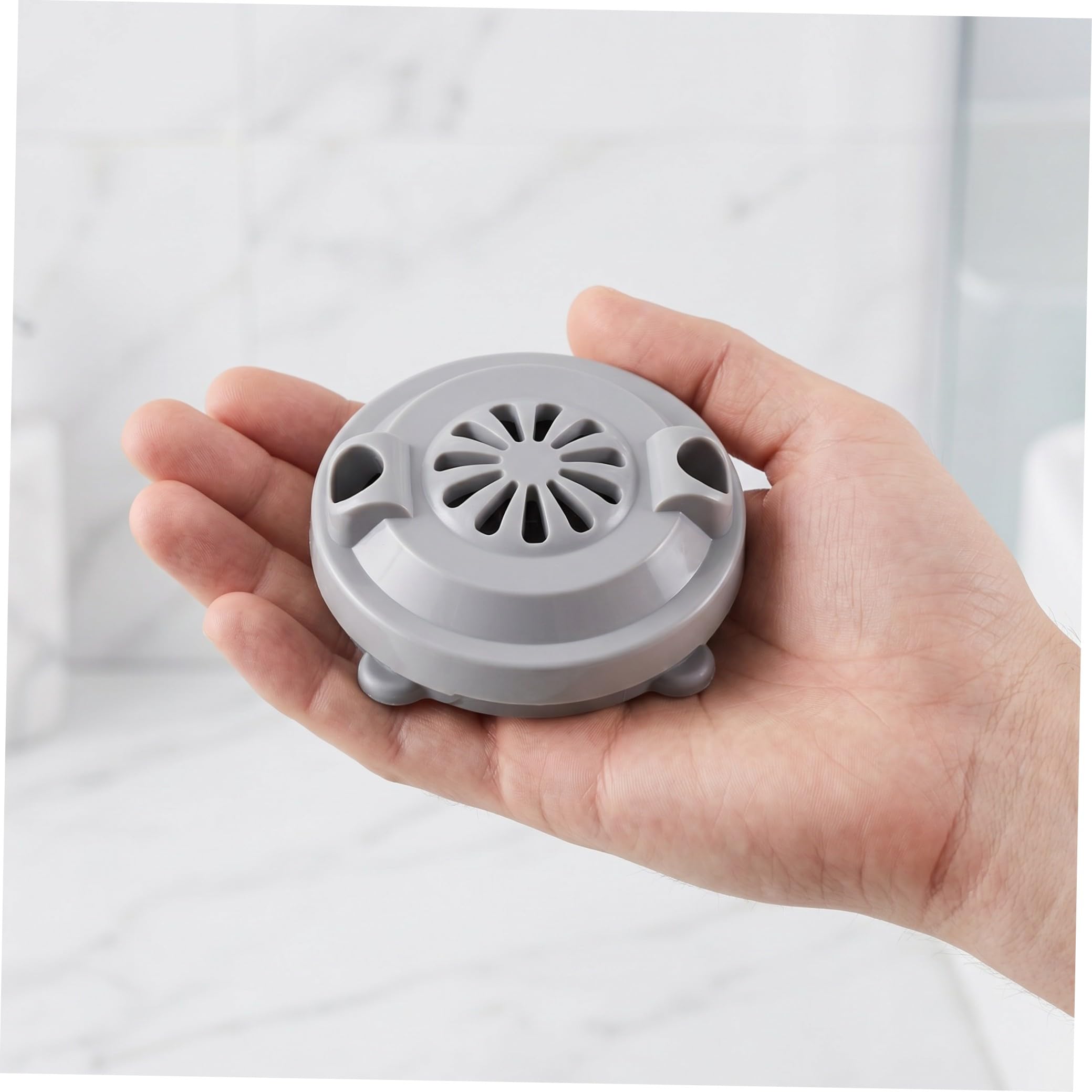 Testina a getto magnetico per vasca da pediluvio, ricambio a 4 pin per poltrona pedicure, compatibilità ampia, per e casa, grigio