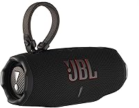 Vista 2 de JBL Charge 6 - Altavoz Bluetooth portátil (negro) IP68 impermeable, a prueba de polvo y caídas, audio inalámbrico al aire libre 28 horas