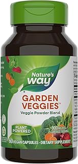Nature's Way Garden Veggies, Veggie Blend, 60 Capsules