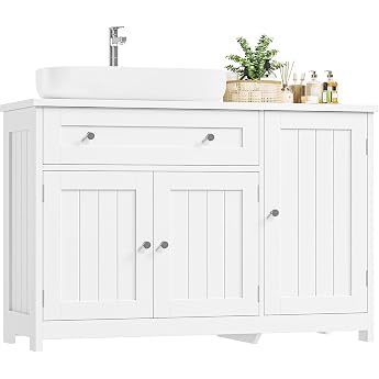 FOREHILL Vanity Unit with Drawer 90 x 30 x 61.5 cm