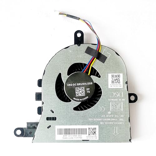 Reemplazo del ventilador de refrigeración de CPU para Dell Latitude 3590 L3590 E3590 Inspiron 15 5570 5575 3580 3593 Inspiron 17 3780 3793 5770